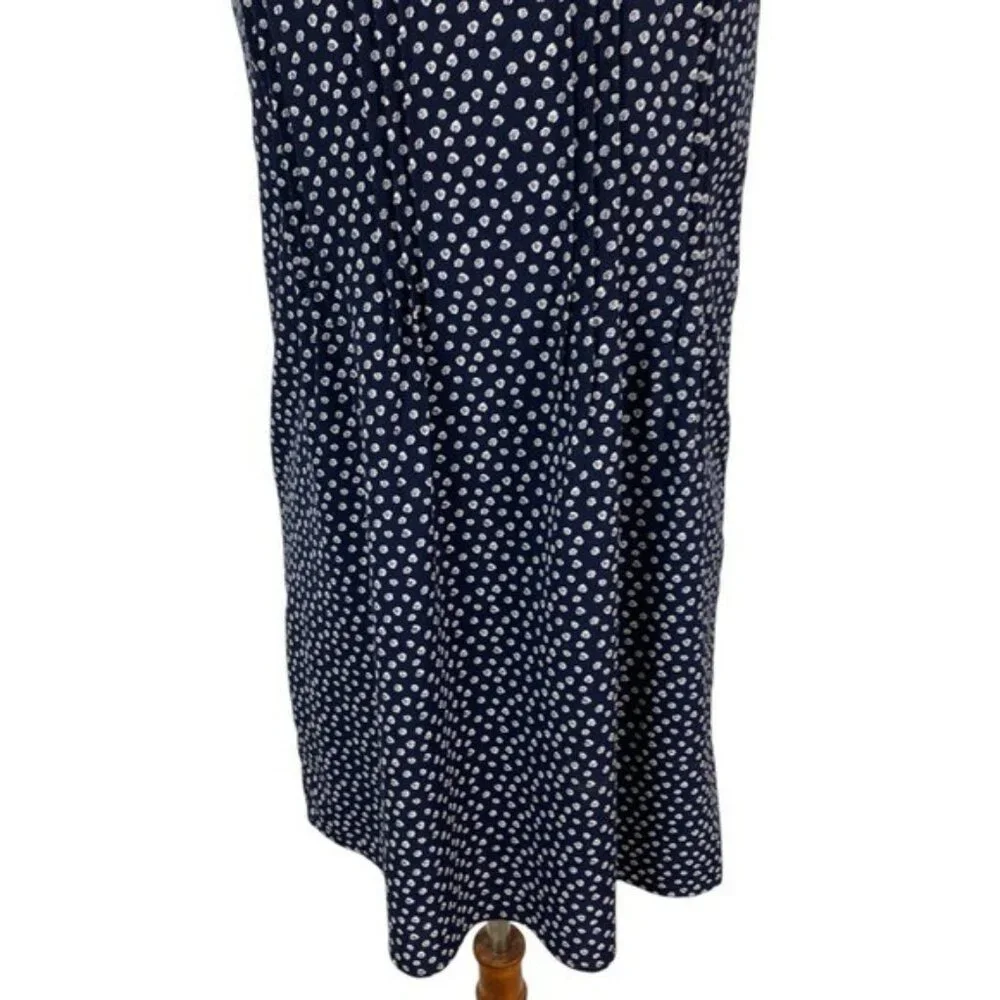 Collective Concepts Dress XS Blue‎ Sleeveless Summer Boho Resort